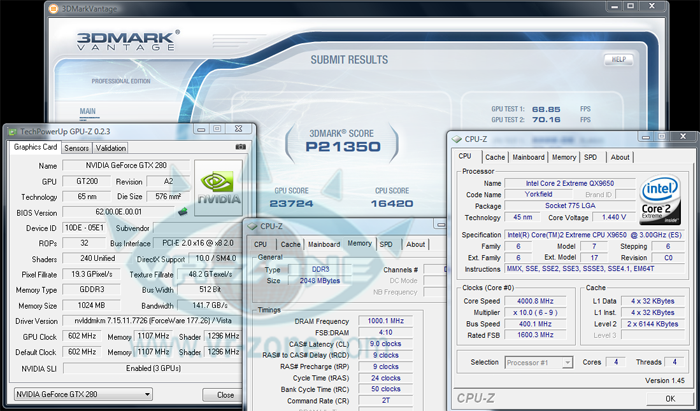 Immagine pubblicata in relazione al seguente contenuto: Lo score di 3 GeForce GTX 280 in 3-way SLI con 3DMark Vantage | Nome immagine: news7786_1.png
