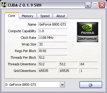 Immagine pubblicata in relazione al seguente contenuto: CUDA-Z 0.1.19, il tool di sys info per le gpu CUDA Ready | Nome immagine: news7982_1.jpg