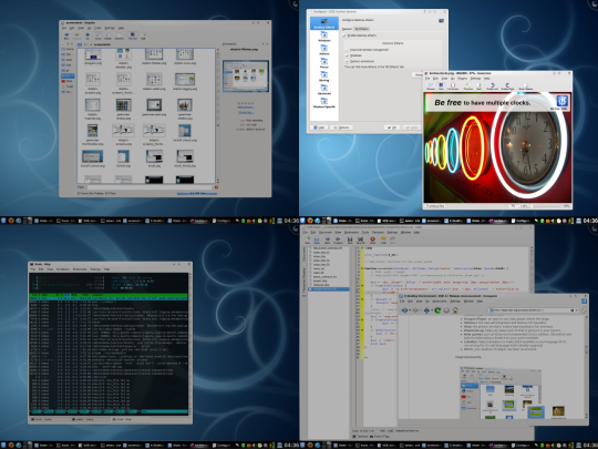 Media asset in full size related to 3dfxzone.it news item entitled as follows: La Community KDE rilascia il nuovo desktop environment KDE 4.1 | Image Name: news8162_2.png