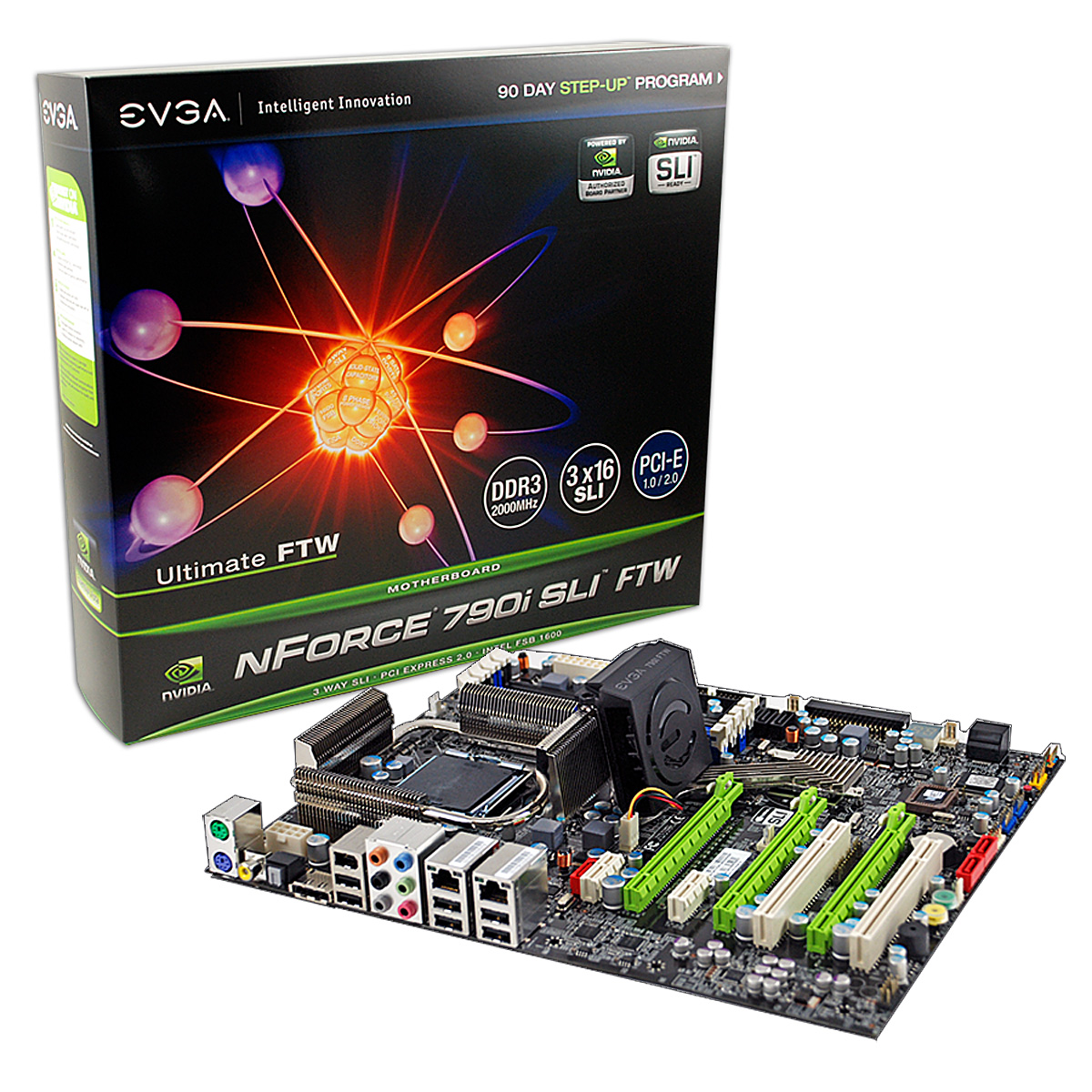 Immagine pubblicata in relazione al seguente contenuto: EVGA annuncia la motherboard nForce 790i SLI FTW | Nome immagine: news8329_1.jpg