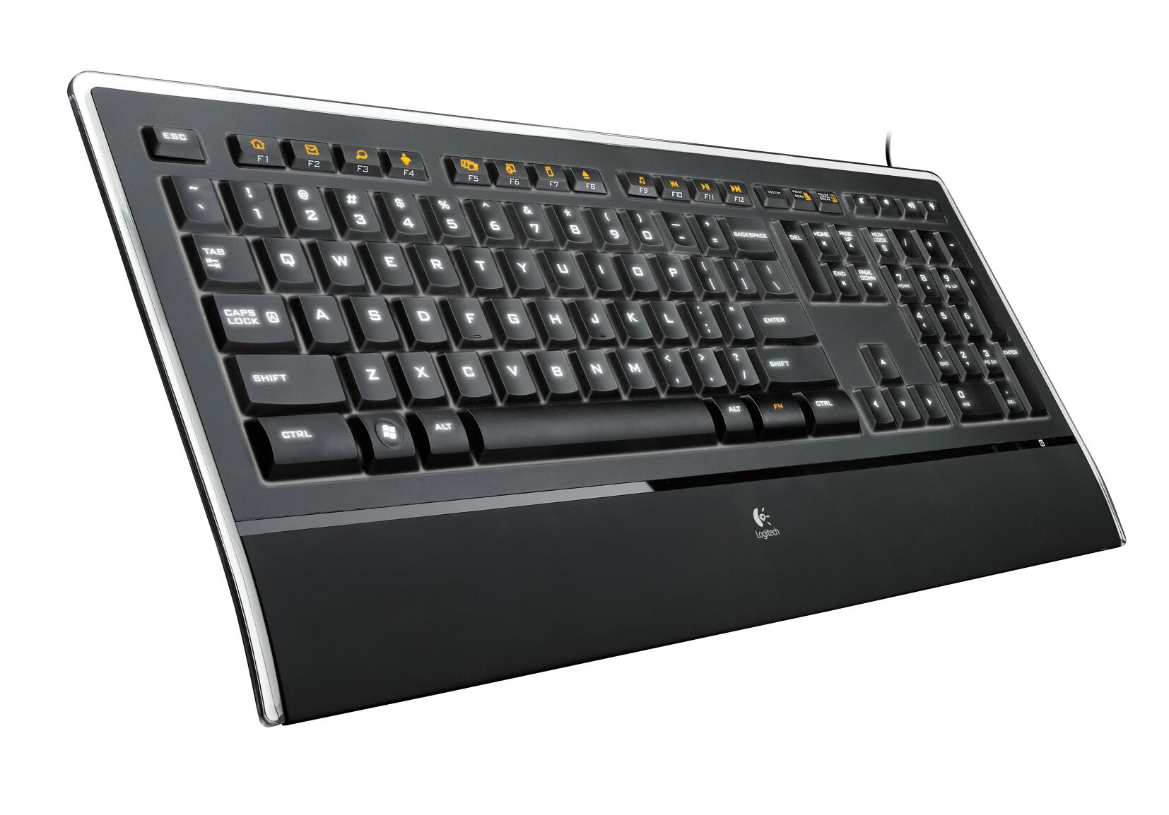 Immagine pubblicata in relazione al seguente contenuto: Logitech annuncia la nuova tastiera Illuminated Keyboard | Nome immagine: news8463_1.jpg