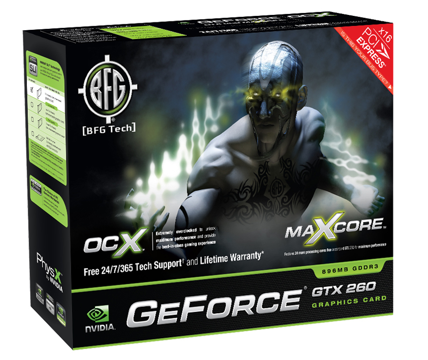 Immagine pubblicata in relazione al seguente contenuto: BFG Technologies lancia le nuove GeForce GTX 260 MAXCORE | Nome immagine: news8587_2.jpg