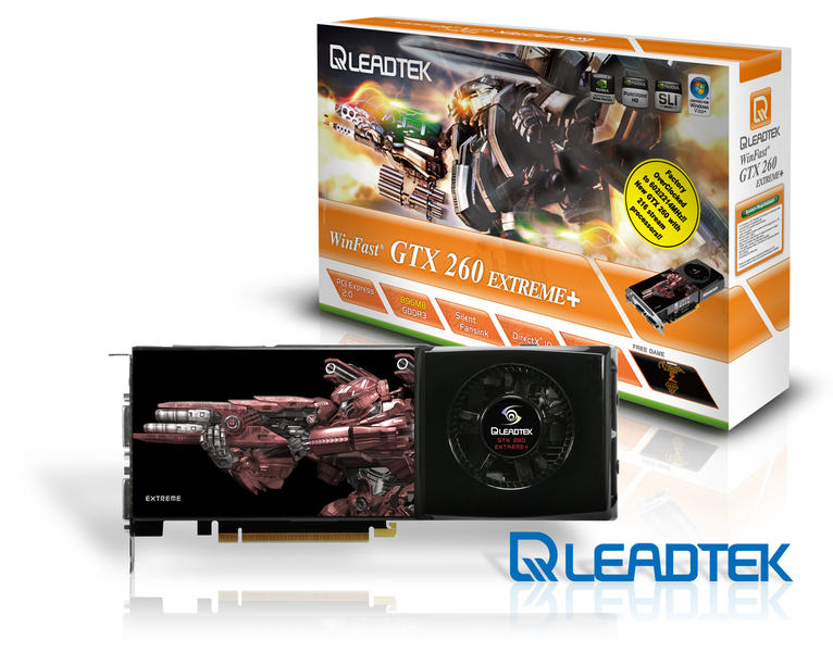 Immagine pubblicata in relazione al seguente contenuto: Leadtek lancia la GeForce WinFast GTX 260 EXTREME+ | Nome immagine: news8850_1.jpg