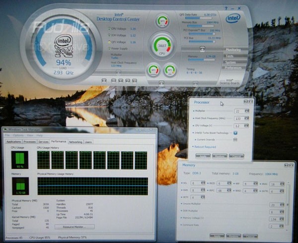 Immagine pubblicata in relazione al seguente contenuto: Intel, pronto un software per l'overclock dei processori Core i7 | Nome immagine: news8878_1.jpg