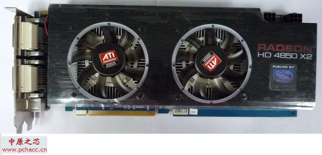 Immagine pubblicata in relazione al seguente contenuto: Foto della card dual-gpu ATI Radeon HD 4850 X2 di Sapphire | Nome immagine: news8884_1.jpg