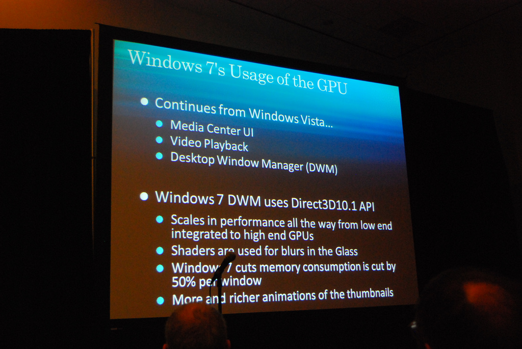 Immagine pubblicata in relazione al seguente contenuto: DirectX 10.1 e un minore utilizzo di RAM video: ecco Windows 7 | Nome immagine: news8917_1.jpg
