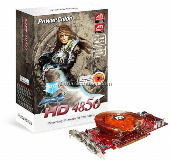 Media asset in full size related to 3dfxzone.it news item entitled as follows: Foto della Radeon HD 4850 di PowerColor con 512MB di G-DDR4 | Image Name: news8974_1.jpg