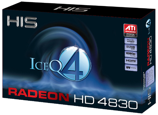 Media asset in full size related to 3dfxzone.it news item entitled as follows: HIS amplia la linea di video card IceQ4 con una Radeon HD 4830 | Image Name: news9035_3.jpg