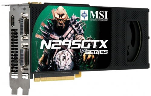 Immagine pubblicata in relazione al seguente contenuto: MSI annuncia le sue video card Geforce GTX 295 e GTX 285 | Nome immagine: news9363_1.jpg