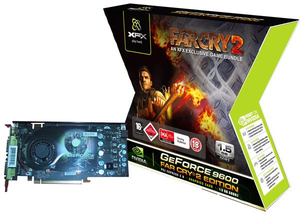 Immagine pubblicata in relazione al seguente contenuto: Da XFX una GeForce 9600 GSO con 1.5GB di RAM per FarCry 2 | Nome immagine: news9437_1.jpg