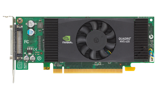 Immagine pubblicata in relazione al seguente contenuto: NVIDIA annuncia la video card Quadro NVS 420 per soluzioni SFF | Nome immagine: news9456_2.png