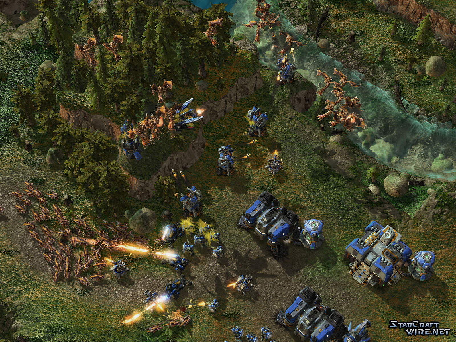 Immagine pubblicata in relazione al seguente contenuto: Blizzard, 8 nuovi screenshots di StarCraft II in single player | Nome immagine: news9522_1.jpg