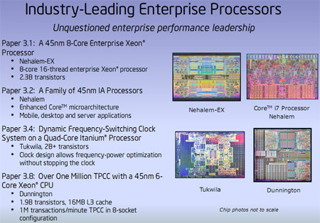 Immagine pubblicata in relazione al seguente contenuto: Una slide rivela alcune info sulle cpu Xeon a 8 core Nehalem EX | Nome immagine: news9561_1.jpg