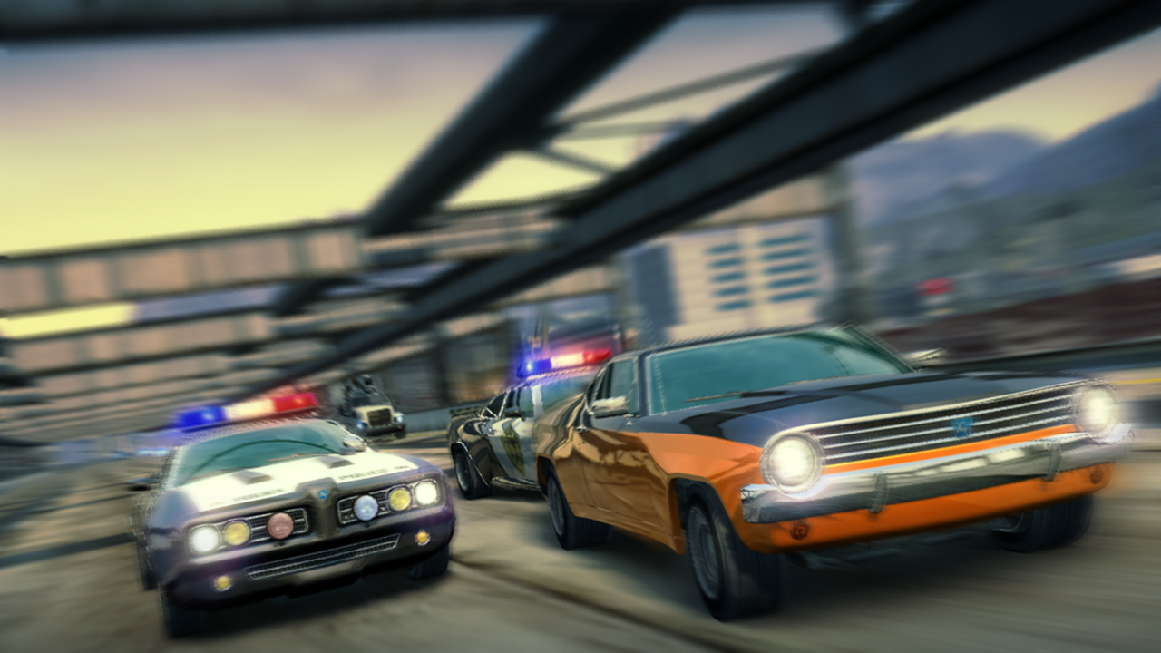 Immagine pubblicata in relazione al seguente contenuto: Screenshot ufficiali del game Burnout Paradise Cops and Robbers | Nome immagine: news9596_1.jpg