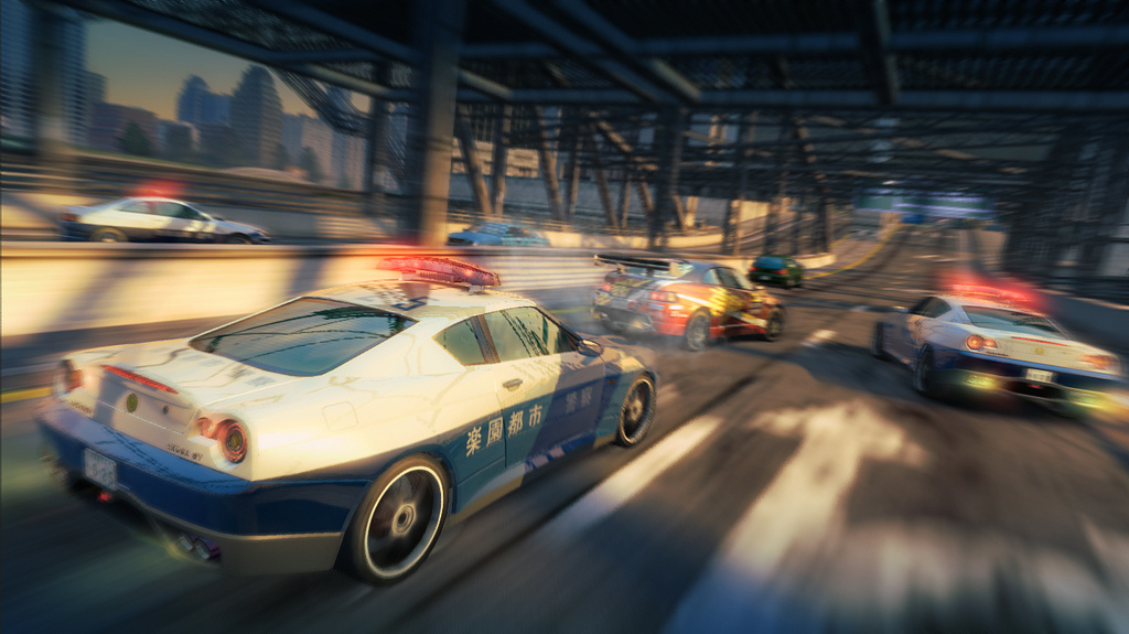 Immagine pubblicata in relazione al seguente contenuto: Screenshot ufficiali del game Burnout Paradise Cops and Robbers | Nome immagine: news9596_2.jpg