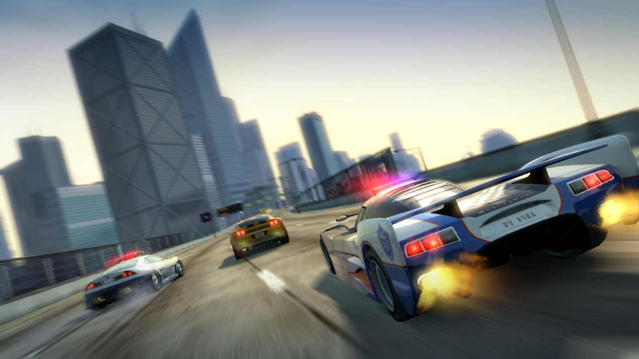 Immagine pubblicata in relazione al seguente contenuto: Screenshot ufficiali del game Burnout Paradise Cops and Robbers | Nome immagine: news9596_3.jpg