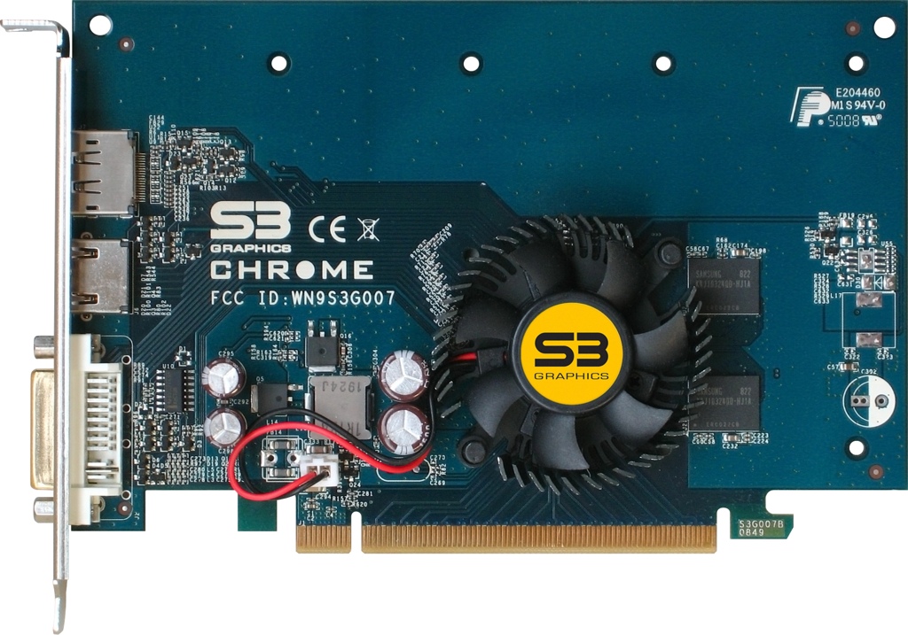 Immagine pubblicata in relazione al seguente contenuto: S3 Graphics annuncia ufficialmente la gpu Chrome 540 GTX | Nome immagine: news9639_5.jpg