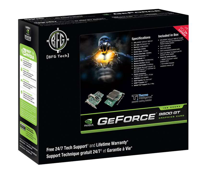 Immagine pubblicata in relazione al seguente contenuto: BFG propone una GeForce 9800 GT con cooler passivo | Nome immagine: news9663_4.jpg