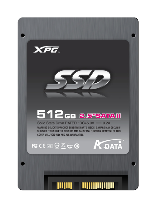 Immagine pubblicata in relazione al seguente contenuto: Da A-DATA il drive SSD SATA II XPG con capacit di 512GB | Nome immagine: news9787_2.jpg