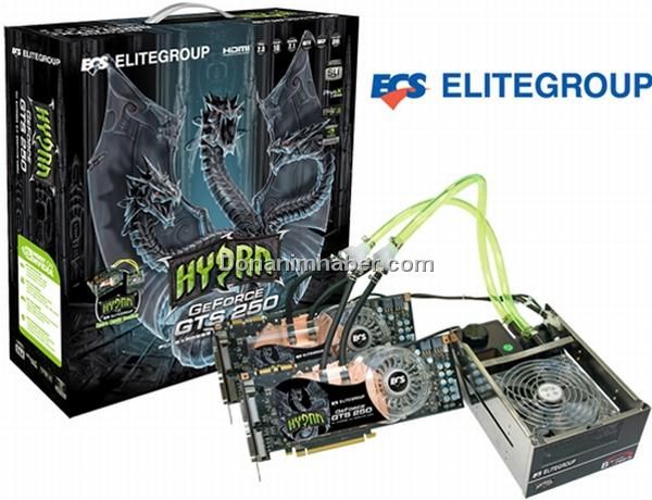 Immagine pubblicata in relazione al seguente contenuto: ECS realizza due GeForce GTS 250 Hydra Pack (watercooled) | Nome immagine: news9878_1.jpg