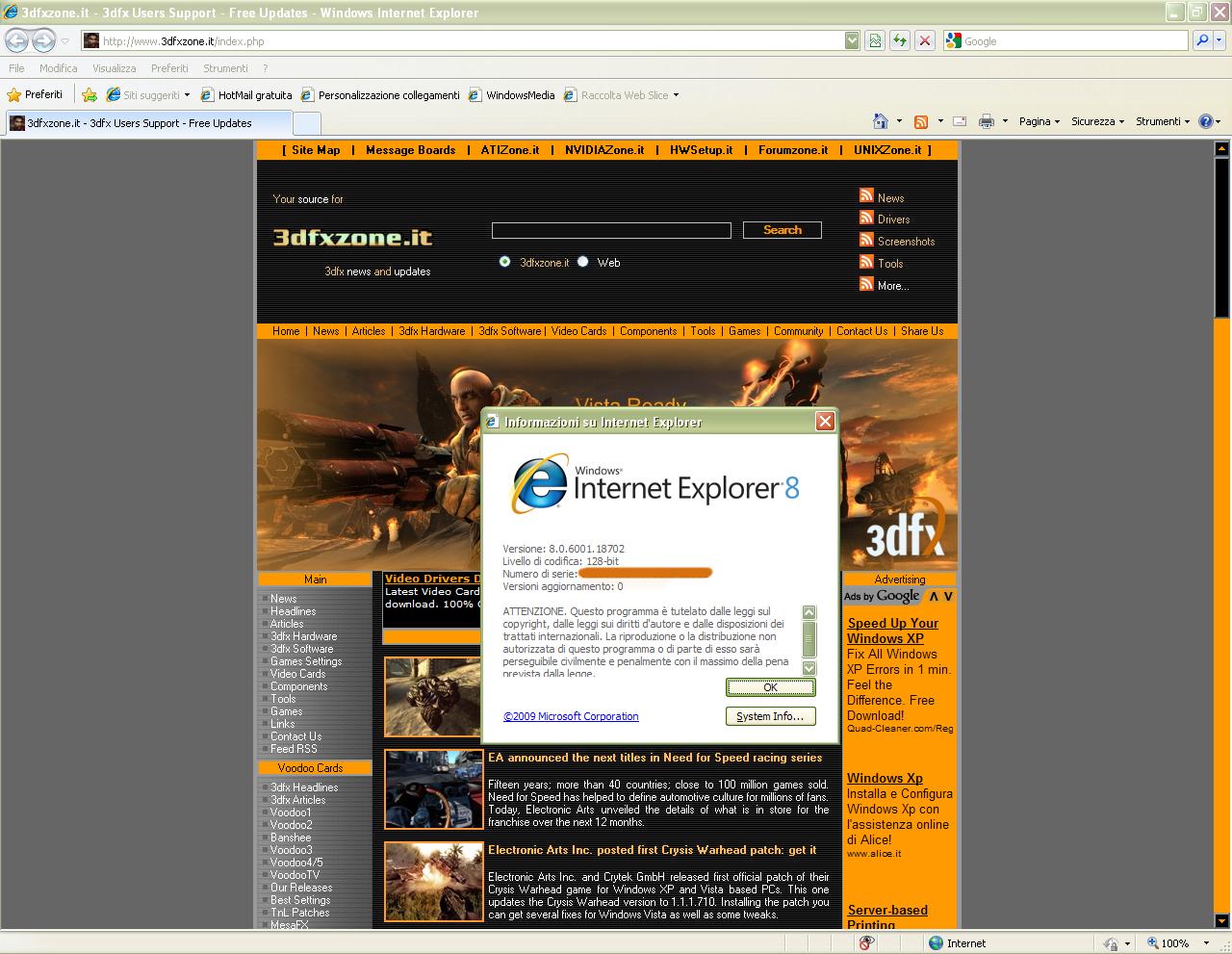 Immagine pubblicata in relazione al seguente contenuto: Microsoft rilascia il browser Internet Explorer 8 in versione finale | Nome immagine: news9900_1.jpg