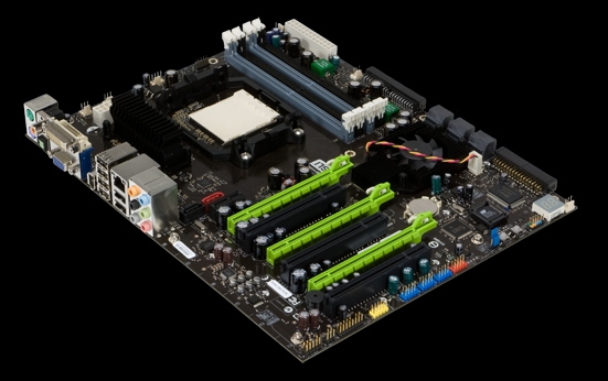 Immagine pubblicata in relazione al seguente contenuto: Da NVIDIA le specifiche del chipset nForce 980a SLI per AM3 | Nome immagine: news9984_1.jpg