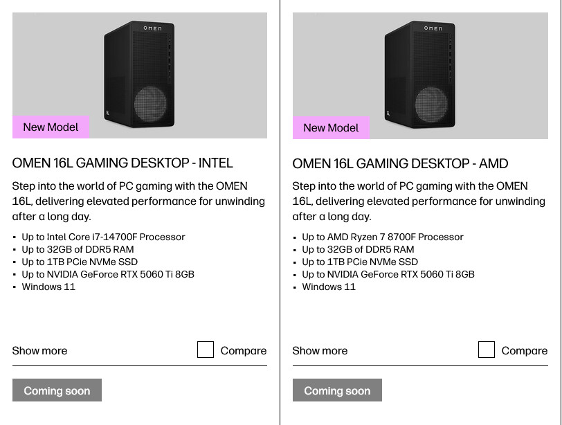 Media asset in full size related to 3dfxzone.it news item entitled as follows: L'editor di testo Notepad++ 6.8.3 include anche fix di carattere grafico | Image Name: news23034_HP-OMEN-16L_GeForce-RTX-5060-Ti_2.jpg