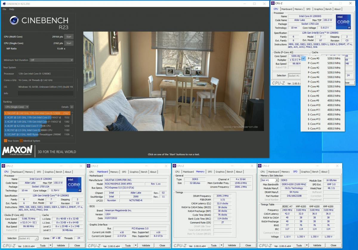 Risorsa grafica - foto, screenshot o immagine in genere - relativa ai contenuti pubblicati da unixzone.it | Nome immagine: news33100_Intel-Core-i9-12900KS_vs_Cinebench-R23_4.jpg