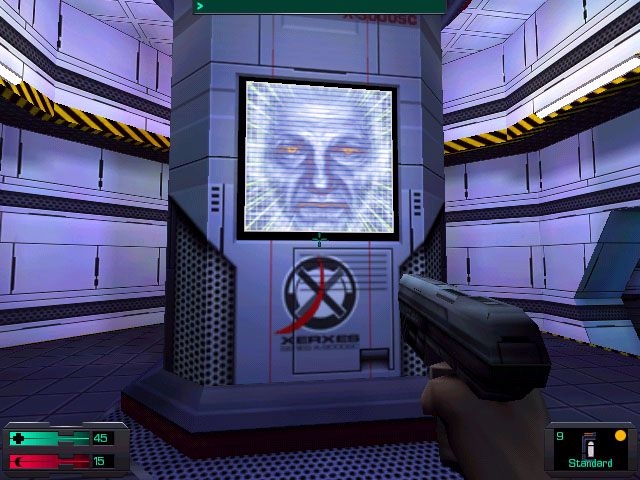 Immagine pubblicata in relazione al seguente contenuto: 3dfx Historical Assets | Videogame Demos | System Shock 2 Demo | Nome immagine: news33101_System-Shock-2_Screenshot_1.jpg