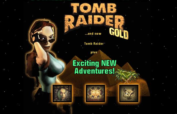 Media asset in full size related to 3dfxzone.it news item entitled as follows: Historical videogame demos suggested by 3dfxzone | Tomb Raider 3dfx Demo | Image Name: news33148_Eidos-Tomb-Raider_Site_Intro_1.jpg