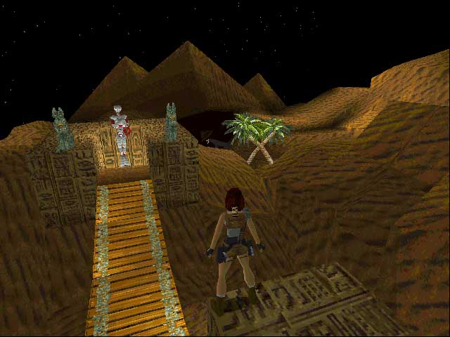 Immagine pubblicata in relazione al seguente contenuto: Historical videogame demos suggested by 3dfxzone | Tomb Raider 3dfx Demo | Nome immagine: news33148_Tomb-Raider_Screenshot_1.jpg