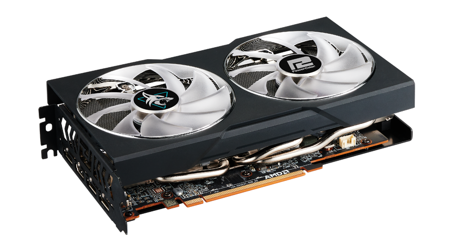 Immagine pubblicata in relazione al seguente contenuto: Specifiche e data di lancio della video card PowerColor RX 6650 XT Hellhound | Nome immagine: news33206_PowerColor-RX-6600-XT-Hellhound_1.png