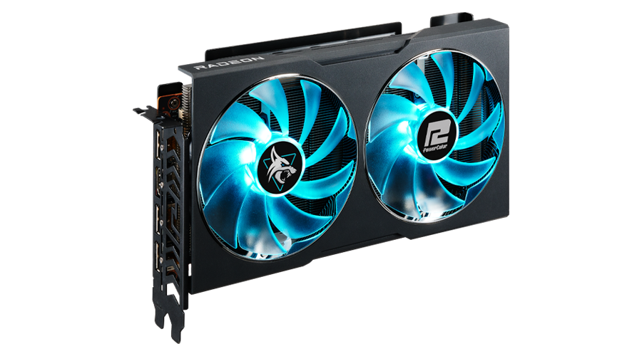 Immagine pubblicata in relazione al seguente contenuto: Specifiche e data di lancio della video card PowerColor RX 6650 XT Hellhound | Nome immagine: news33206_PowerColor-RX-6600-XT-Hellhound_3.png