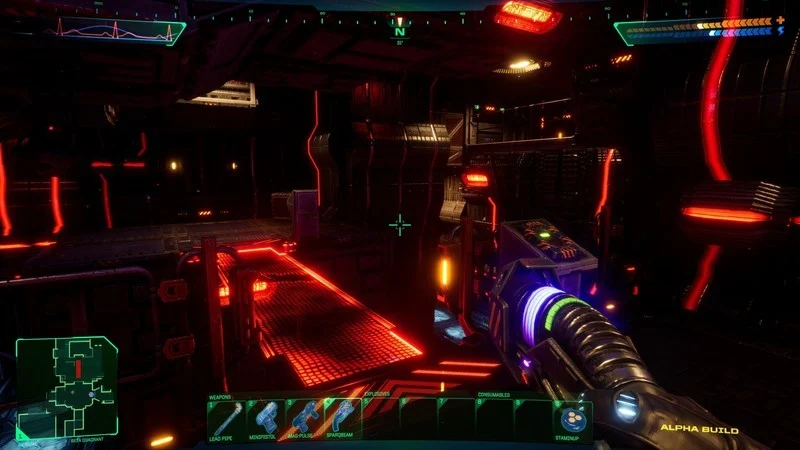 Media asset in full size related to 3dfxzone.it news item entitled as follows: Nightdive: la versione per PC del remake di System Shock  quasi completa | Image Name: news33222_System-Shock-Remake_1.png