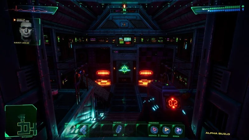 Media asset in full size related to 3dfxzone.it news item entitled as follows: Nightdive: la versione per PC del remake di System Shock  quasi completa | Image Name: news33222_System-Shock-Remake_2.png