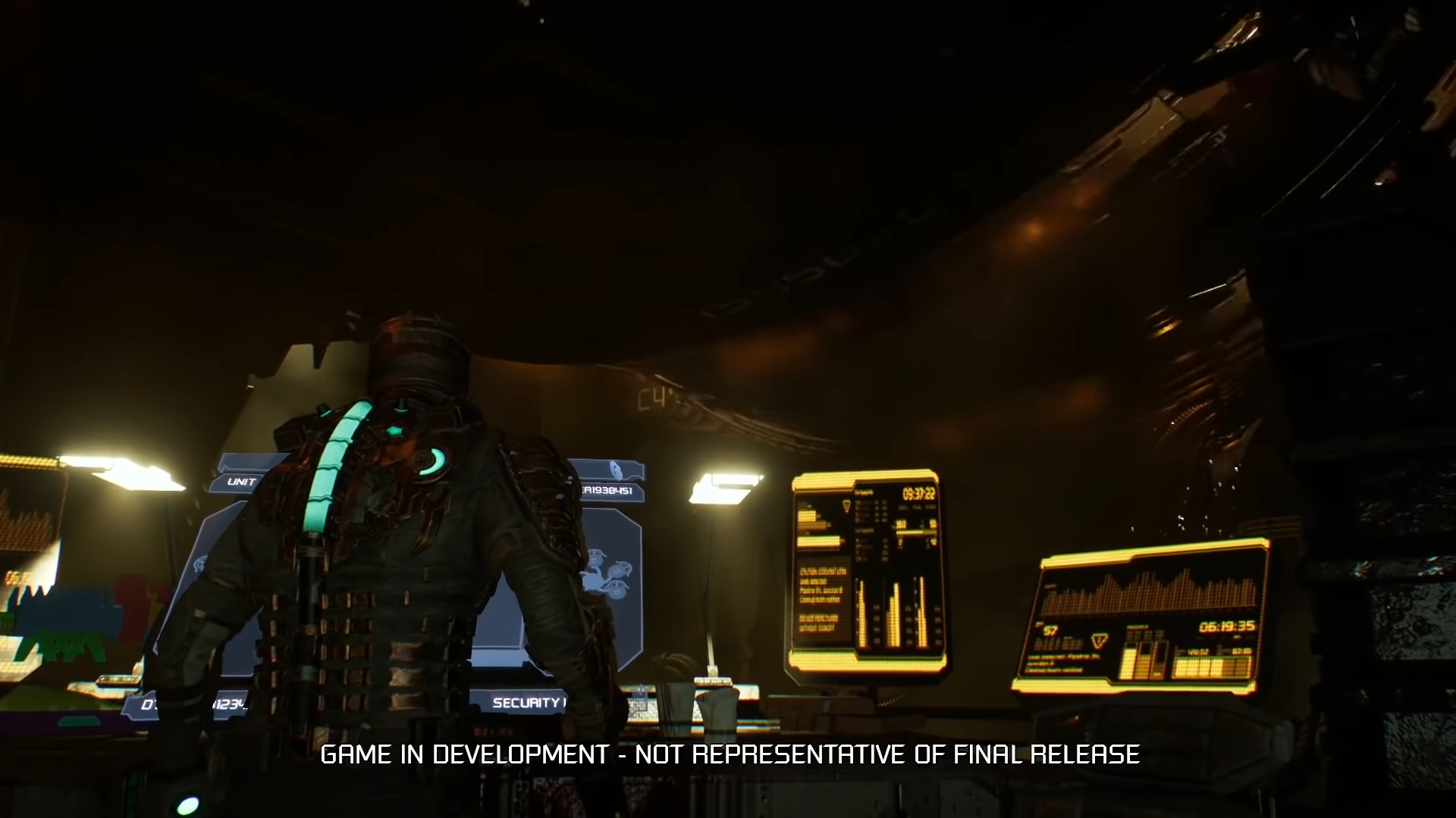 Immagine pubblicata in relazione al seguente contenuto: Motive e EA condividono data di lancio e gameplay del remake di Dead Space | Nome immagine: news33280_Dead-Space-Development-Build_Screenshot_2.png