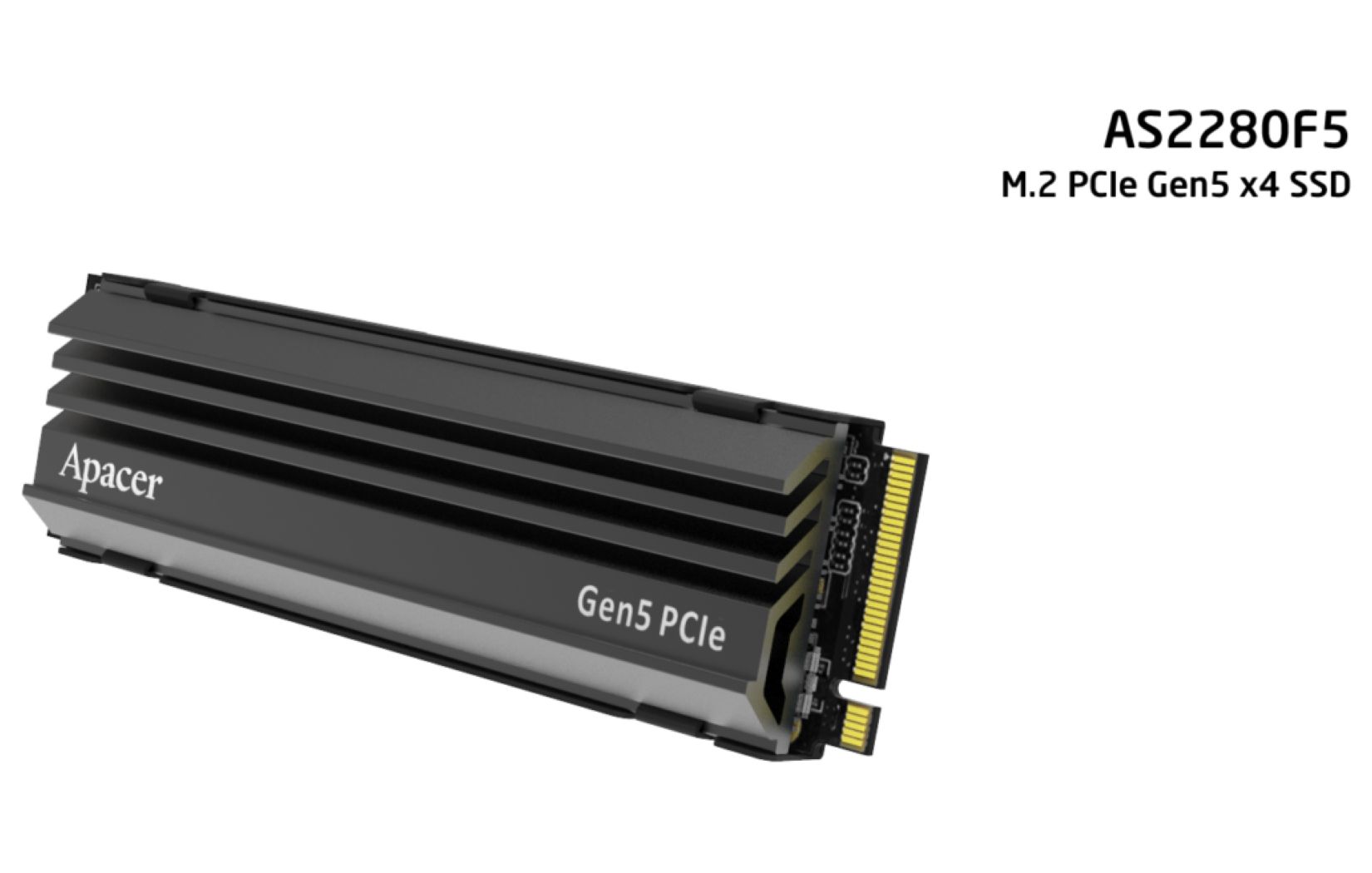 Immagine pubblicata in relazione al seguente contenuto: Apacer e Zadak annunciano i primi drive SSD con interfaccia PCI-Express 5.0 | Nome immagine: news33314_SSD-Apacer-AS2280F5_1.jpg