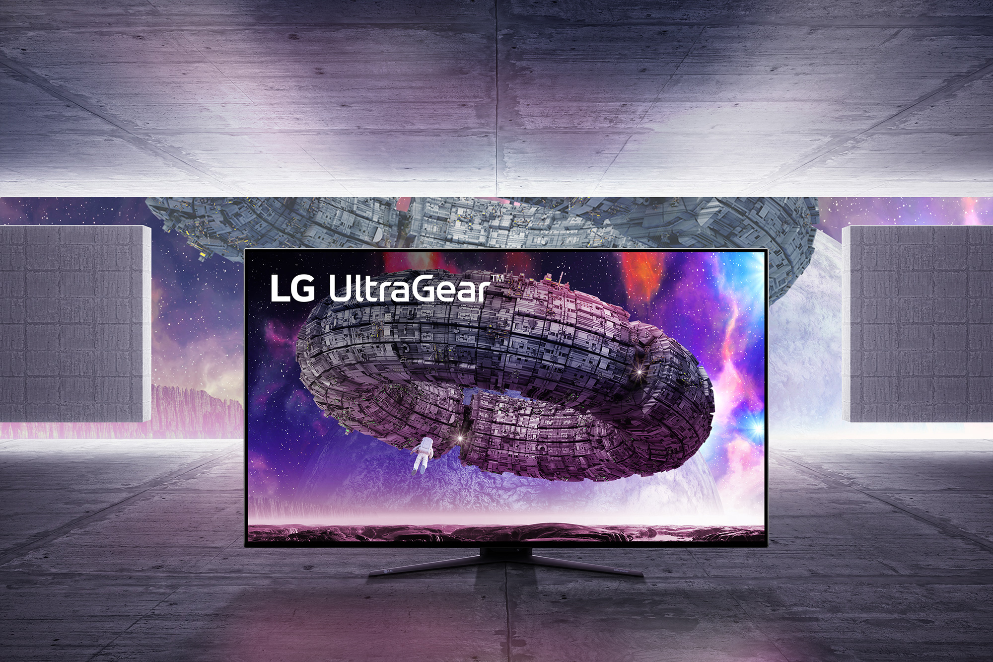 Immagine pubblicata in relazione al seguente contenuto: Nuovi gaming monitor LG UltraGear tra cui il 48GQ900 con pannello OLED (48-inch) | Nome immagine: news33318_LG-UltraGear-Gaming-Monitor_2022_2.jpg