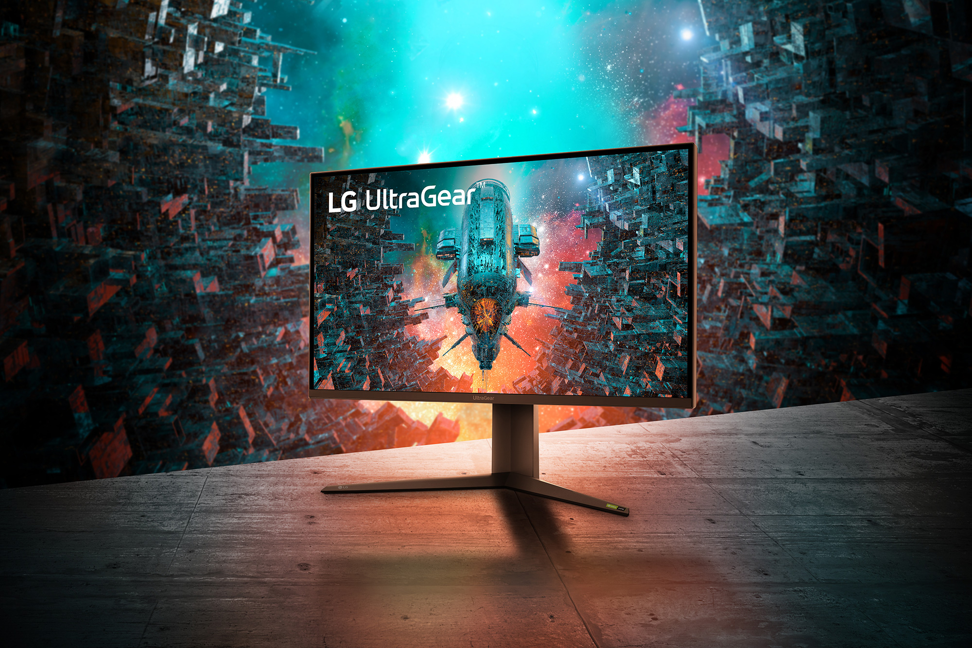 Immagine pubblicata in relazione al seguente contenuto: Nuovi gaming monitor LG UltraGear tra cui il 48GQ900 con pannello OLED (48-inch) | Nome immagine: news33318_LG-UltraGear-Gaming-Monitor_2022_3.jpg