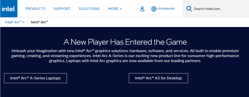 Immagine pubblicata in relazione al seguente contenuto: Intel anticipa per errore il prossimo lancio delle GPU Arc A3 per desktop | Nome immagine: news33328_Intel-ARC_2.png