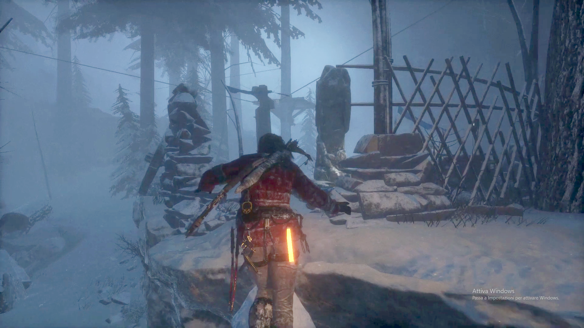 Immagine pubblicata in relazione al seguente contenuto: YouTube Gaming | Rise of the Tomb Raider Gameplay In A Snow-Covered Forest | Nome immagine: news33372_Rise-of-the-Tomb-Raider_1.png