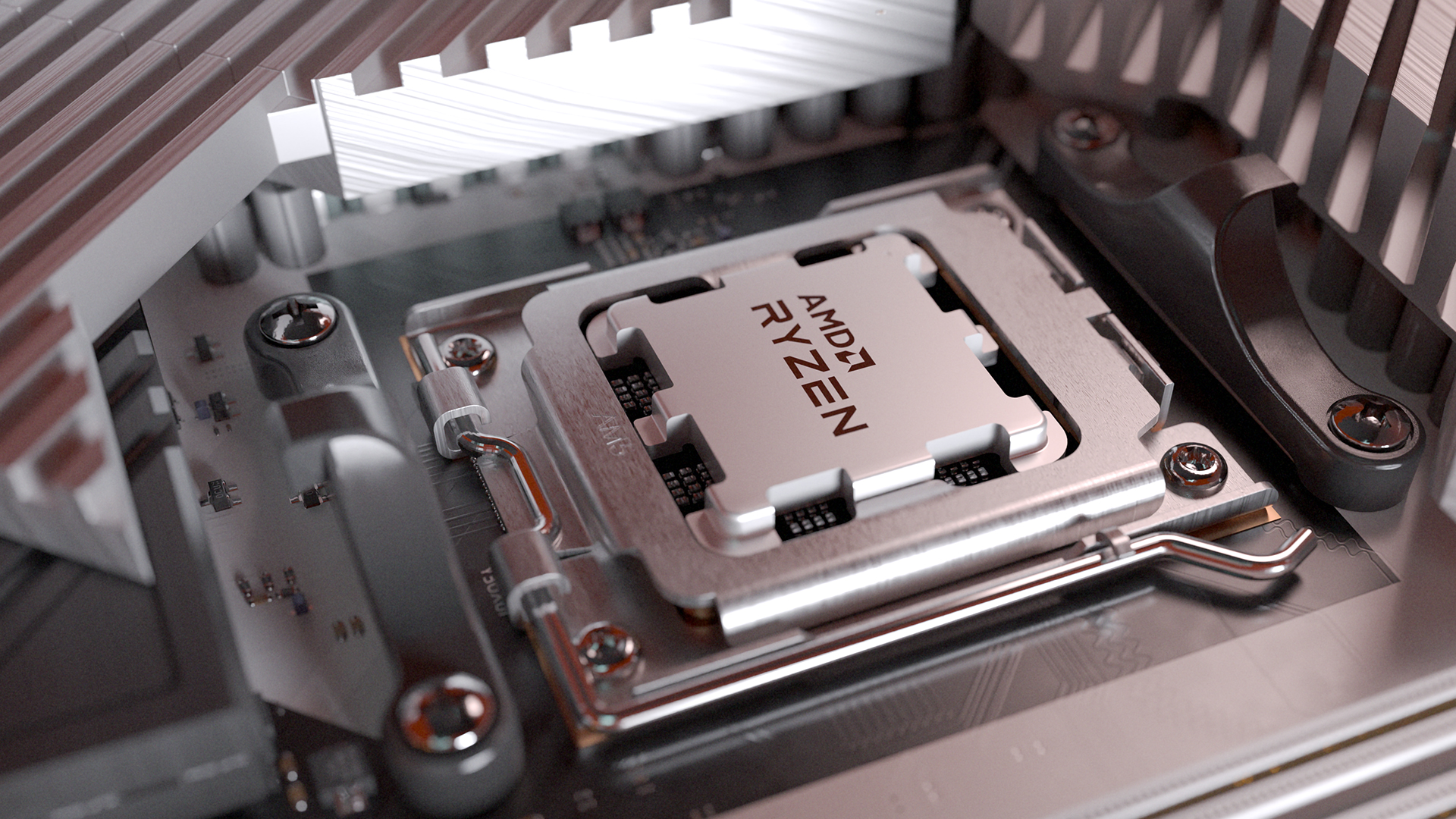 Immagine pubblicata in relazione al seguente contenuto: AMD condivide una foto di una CPU Ryzen AM5 e ne riepiloga le feature | Nome immagine: news33489_AMD-Ryzen-AM5_1.jpg