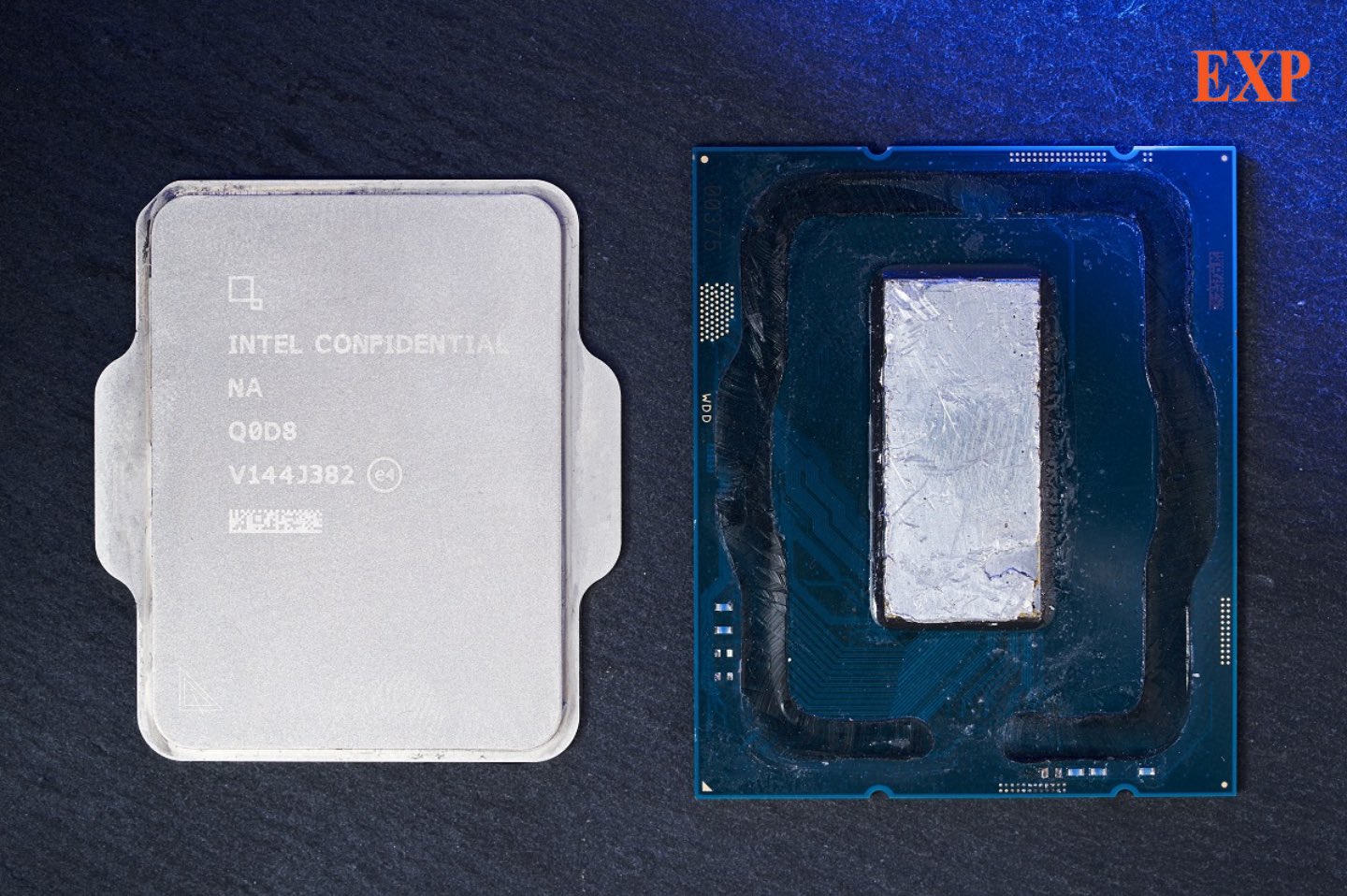Immagine pubblicata in relazione al seguente contenuto: Una CPU Intel Raptor Lake delidded mette in mostra un die di grandi dimensioni | Nome immagine: news33539_intel-13th-gen-raptor-lake-cpu-delidded_2.jpg