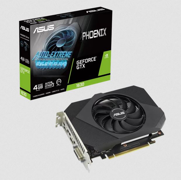 Immagine pubblicata in relazione al seguente contenuto: ASUS introduce la video card entry-level Phoenix GeForce GTX 1630 4GB | Nome immagine: news33555_Phoenix-GeForce-GTX-1630-4GB_4.JPG