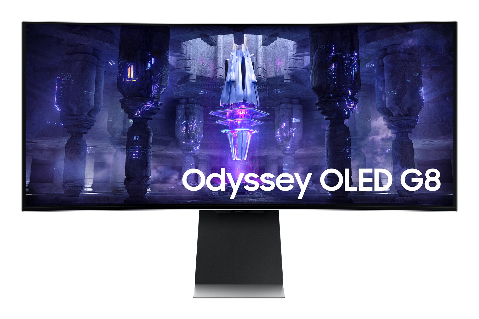 Immagine pubblicata in relazione al seguente contenuto: Samsung annuncia il gaming monitor QHD da 34-inch Odyssey OLED G8 | Nome immagine: news33619_Samsung_Odyssey-OLED-G8_2.jpg