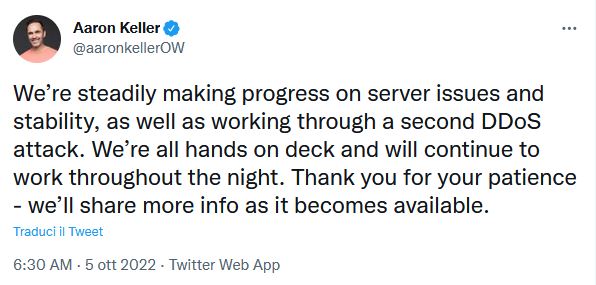 Media asset in full size related to 3dfxzone.it news item entitled as follows: Blizzard: debutto di Overwatch 2 compromesso da almeno due attacchi DDoS | Image Name: news33736_Overwatch-2_Screenshot_4.jpg