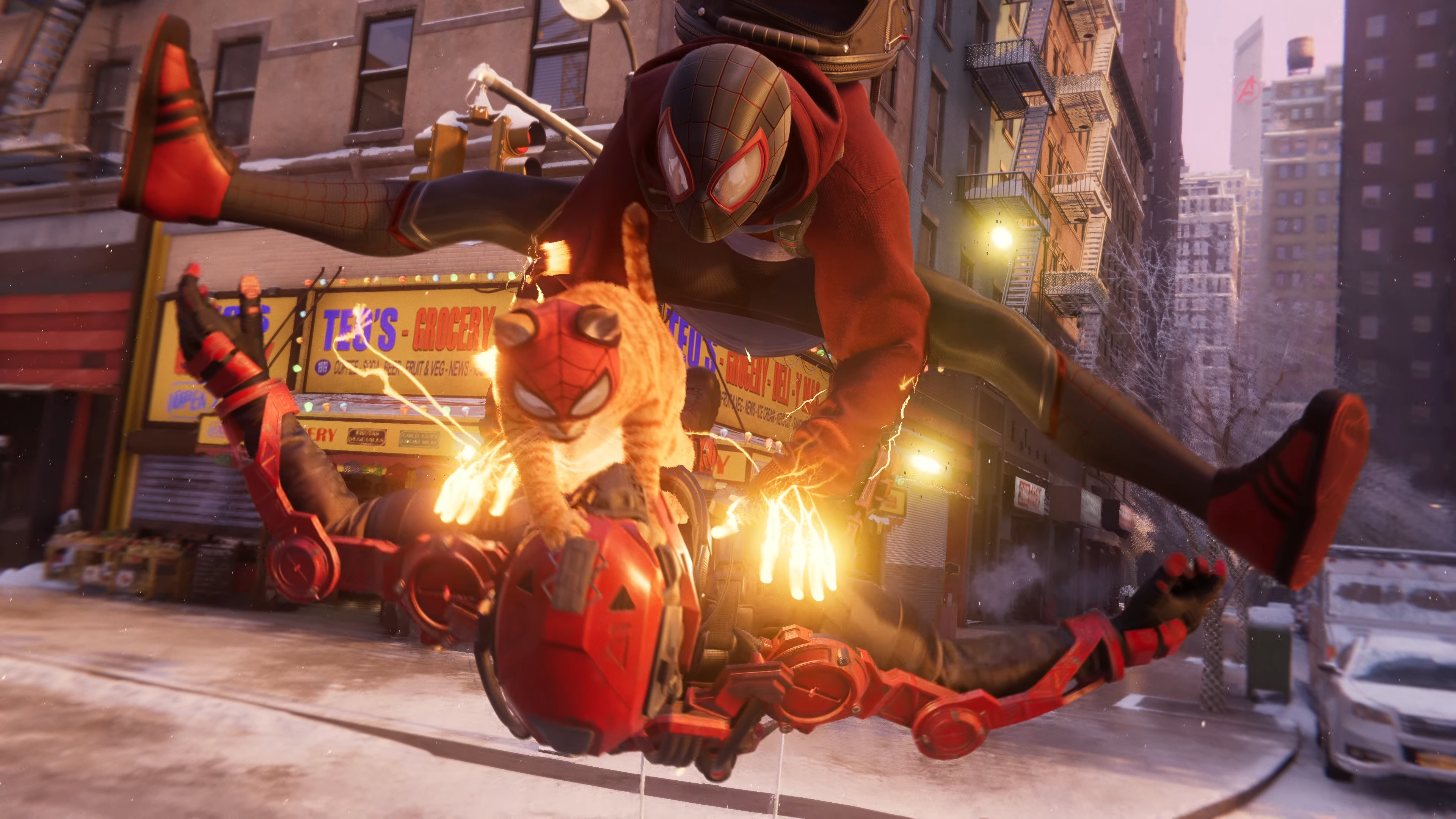 Immagine pubblicata in relazione al seguente contenuto: Il trailer di Marvel's Spider-Man: Miles Morales condiviso da NVIDIA GeForce | Nome immagine: news33769_Marvel-s-Spider-Man-Miles-Morales_Screenshot_2.png