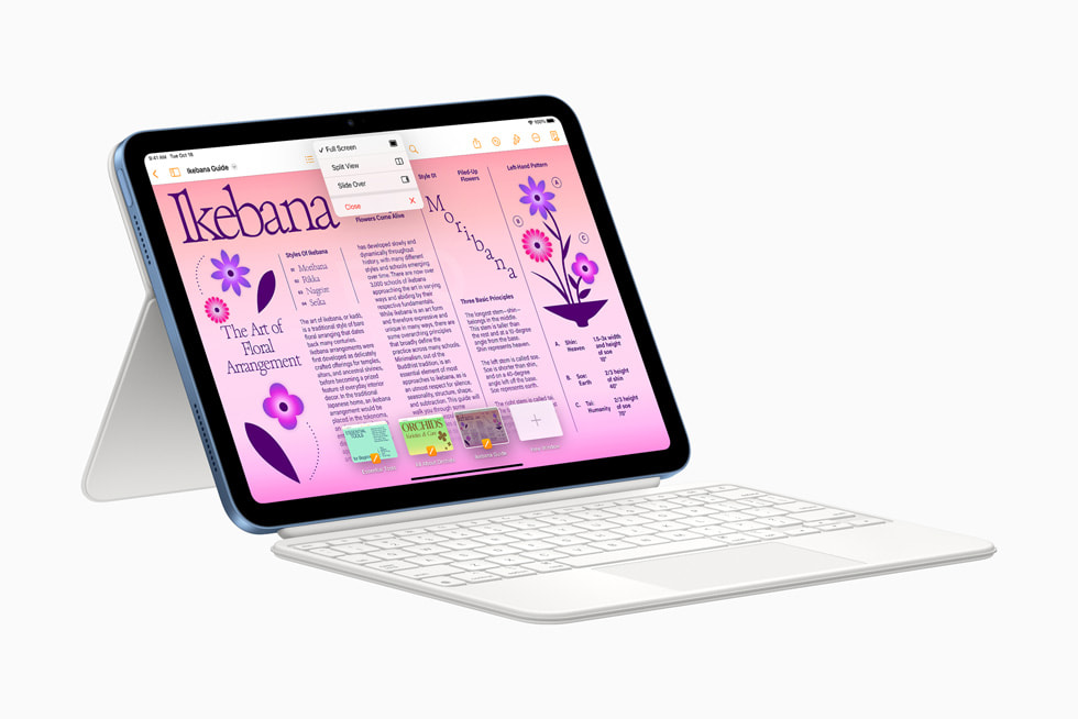 Immagine pubblicata in relazione al seguente contenuto: Apple annuncia il nuovo iPad con SoC A14 Bionic e display Liquid Retina | Nome immagine: news33778_Apple-iPad-2022_3.jpg
