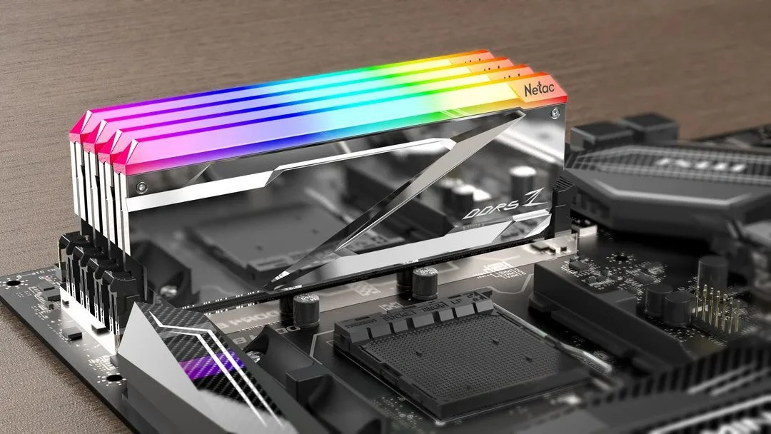 Immagine pubblicata in relazione al seguente contenuto: Netac annuncia i moduli di RAM Z RGB DDR5 con velocit fino a 8000 MT/s | Nome immagine: news33982_Netac-Z-RGB-DDR5_1.png