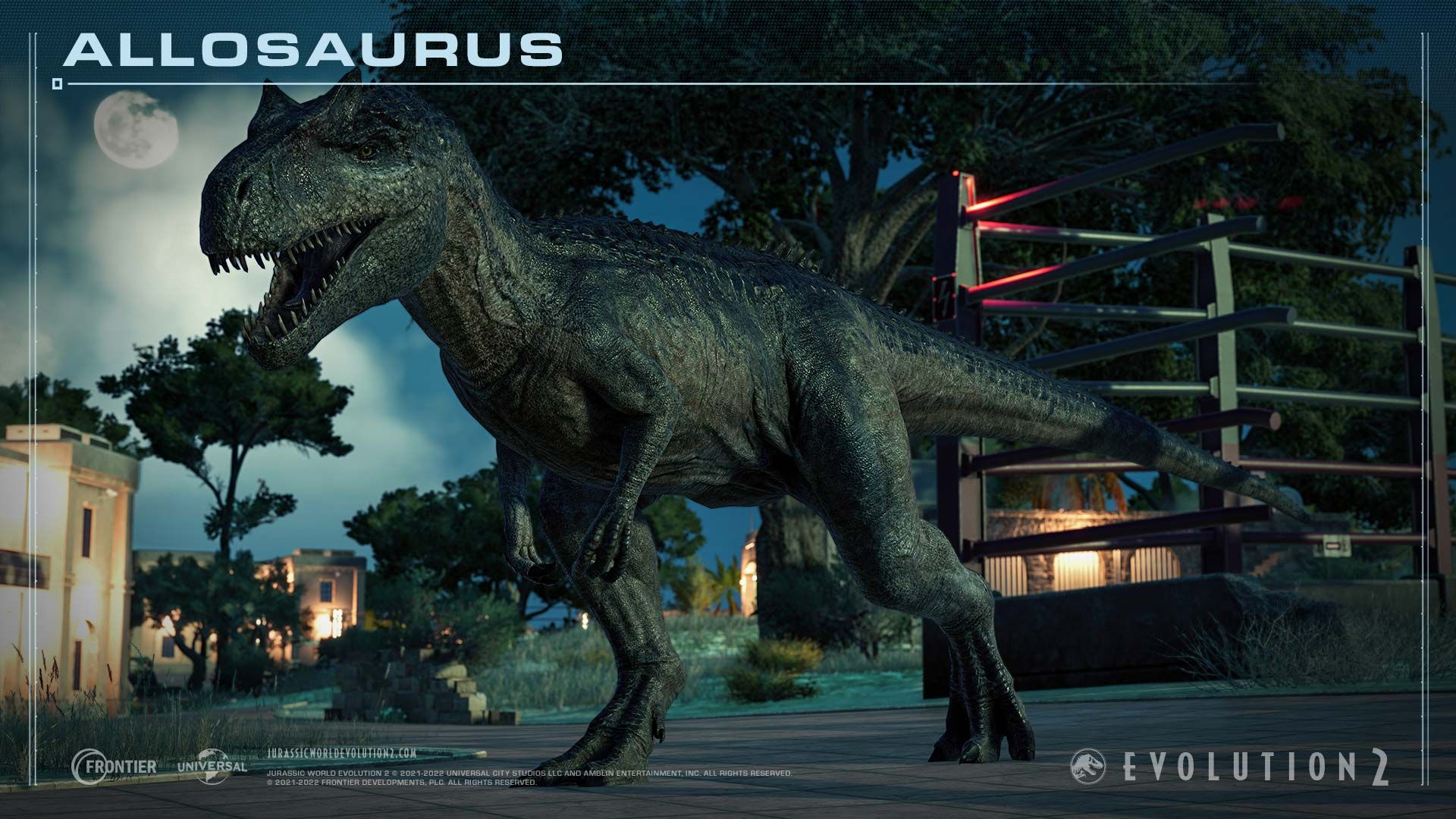 Immagine pubblicata in relazione al seguente contenuto: NVIDIA GeForce Game Ready Driver 527.56 WHQL - NVIDIA DLSS 3 Ready | Nome immagine: news33992_Jurassic-World-Evolution-2_Screenshot_1.jpg